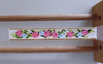 Flower pattern for weaving