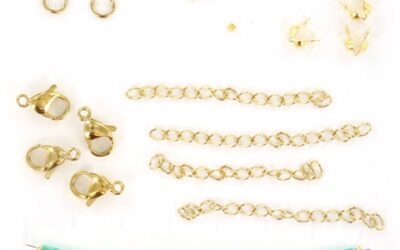 How to make a lobster clasp with an extension chain