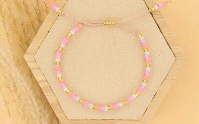 Stringing Griffin wire bracelets with Miyuki 8/0 seed beads